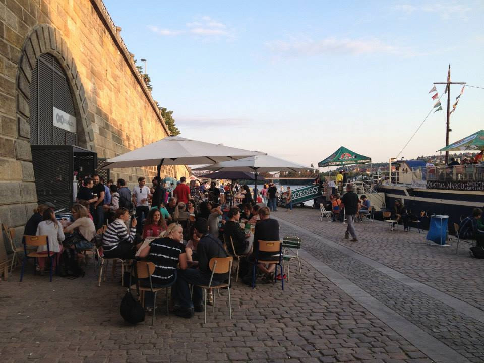 Photography 2 of project Bikeazyl at the Náplavka Embankment