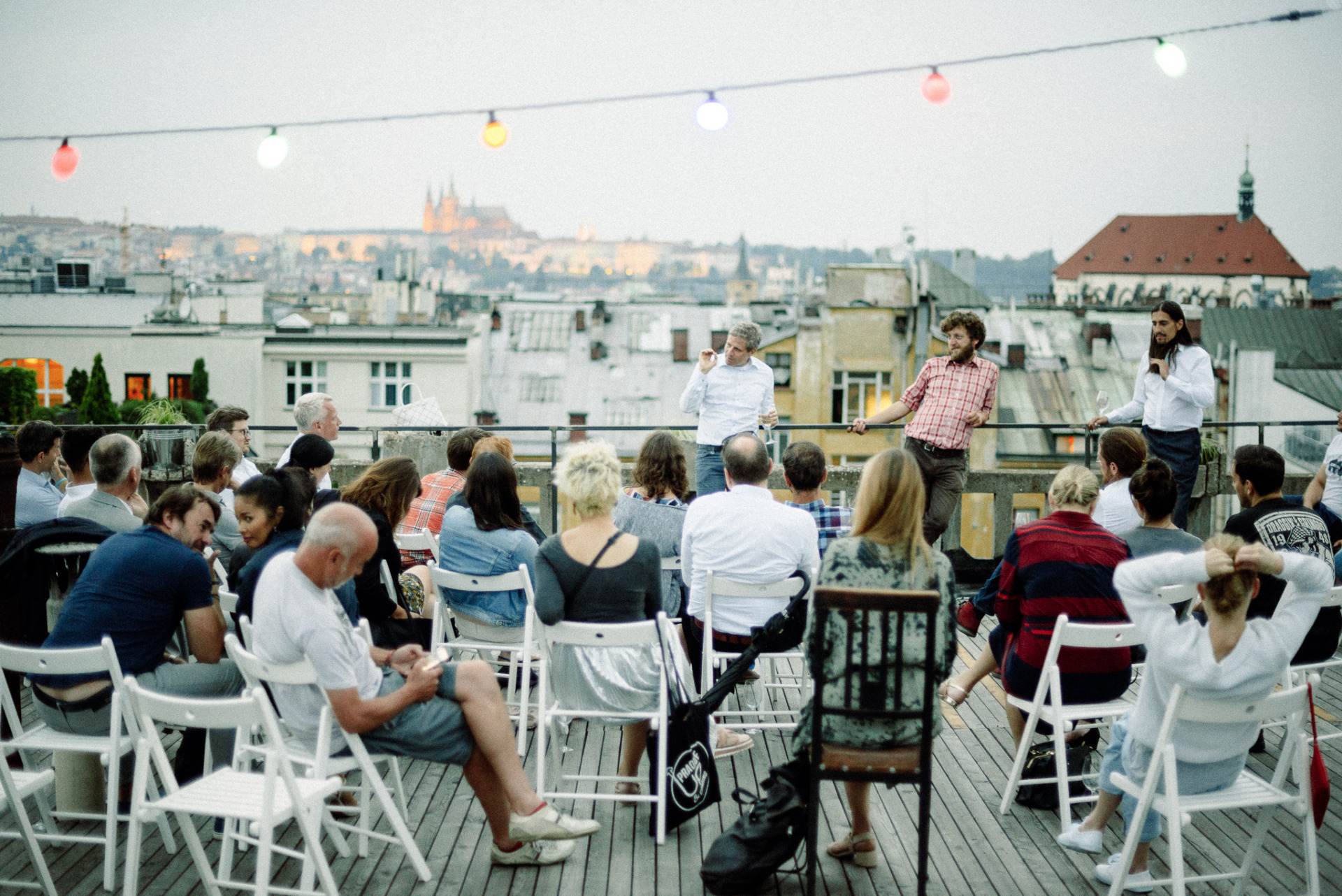 Photography 1 of project Salons on the Lucerna Rooftop