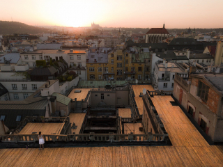 Main photography of project Lucerna Rooftop